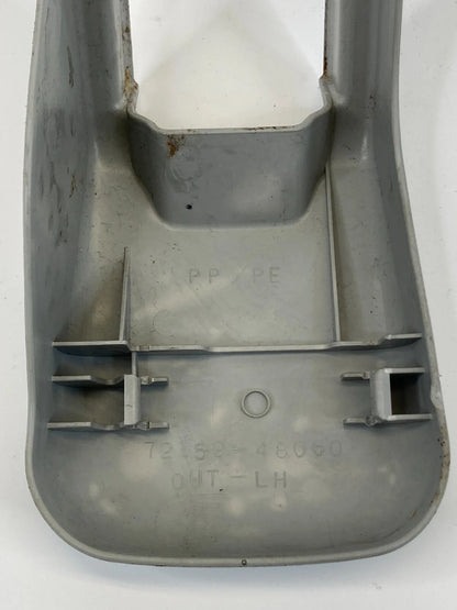 06-08 LEXUS RX400H REAR LEFT SEAT TRACK OUTER COVER TRIM CAP 72159-48060 OEM