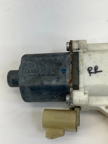 05-10 PONTIAC G6 SEDAN REAR RIGHT SIDE POWER DOOR WINDOW MOTOR 0 130 822 250 OEM