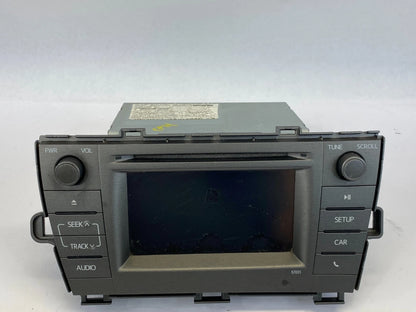 2012-2015 TOYOTA PRIUS RADIO STEREO RECEIVER SCREEN DISPLAY 86140-47050 OEM
