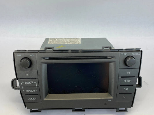 2012-2015 TOYOTA PRIUS RADIO STEREO RECEIVER SCREEN DISPLAY 86140-47050 OEM