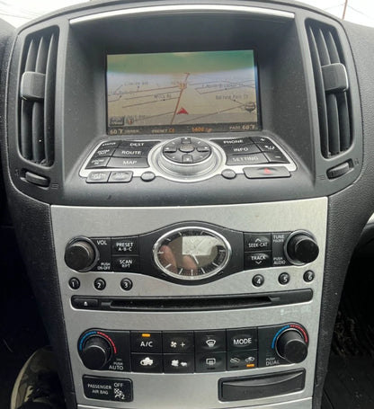 2008 2009 INFINITI G37 RADIO CD NAVIGATION RECEIVER UNIT 25915-1NC5A OEM