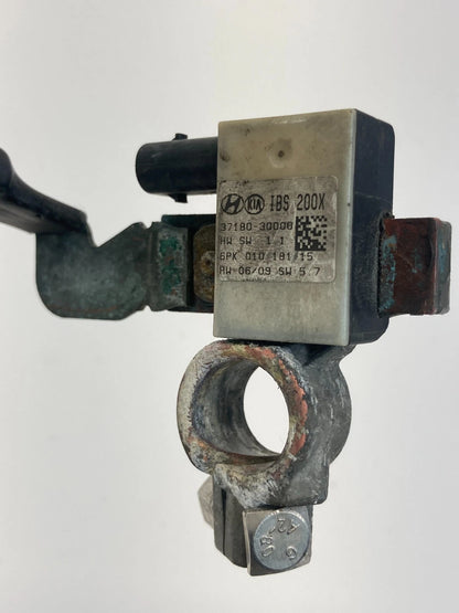 2011-2014 HYUNDAI SONATA NEGATIVE BATTERY CABLE WIRE W/ SENSOR 37180-3Q000 OEM