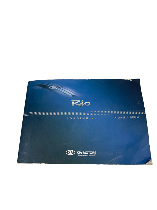 2011 11 Kia Rio5 Hatchback Owners Owner's Manual Guide Book OEM