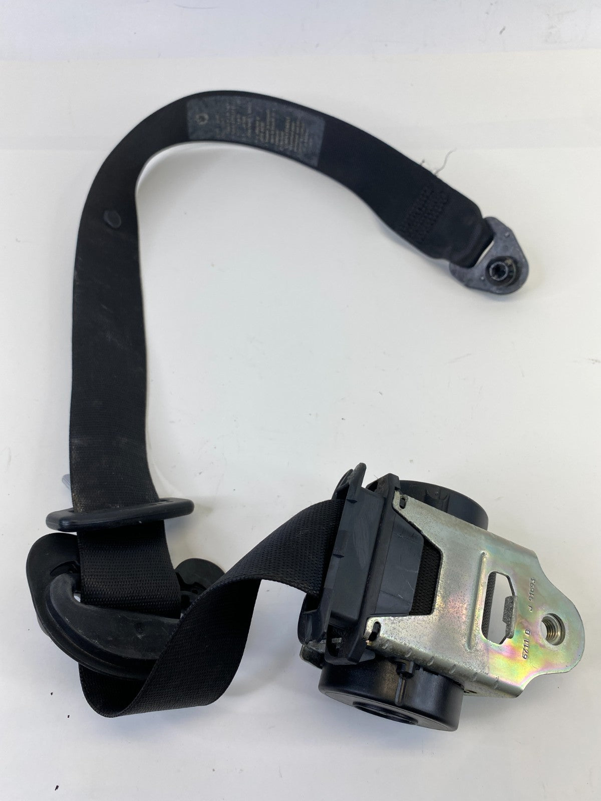 2009 2010 BMW 535i xDrive SEDAN Front Right Side Seat Belt Retractor 603404600C