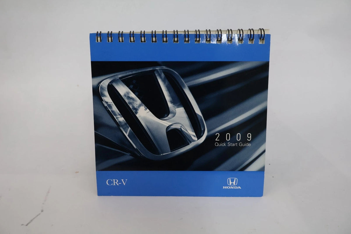 2009 HONDA CR-V OWNERS MANUAL CONSUMER INFO WARRANTY BOOK W/ CASE OEM
