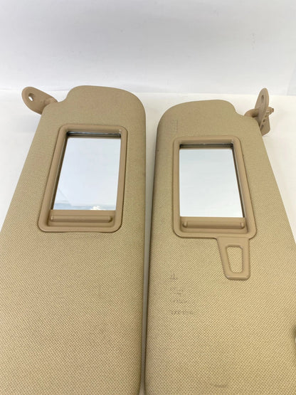 2011-2013 HYUNDAI ELANTRA FRONT LEFT & RIGHT SUNVISOR SUN VISOR SHADE SET OEM