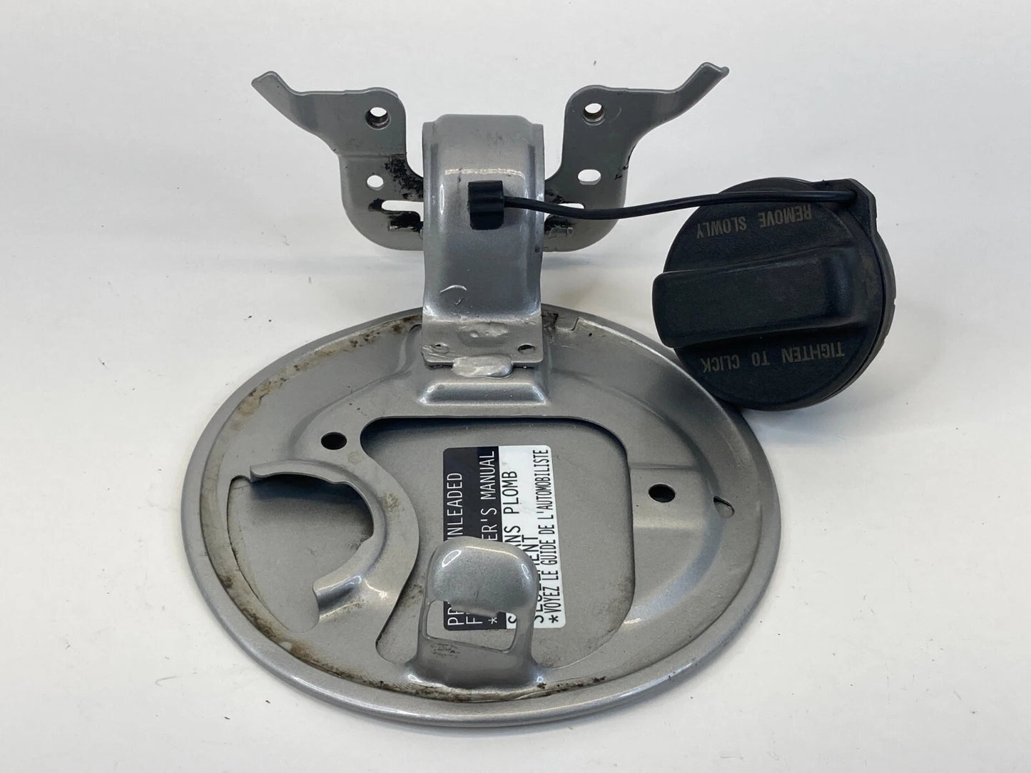 2007-2012 ACURA RDX FUEL FILLER GAS DOOR LID COVER TANK CAP GRAY OEM