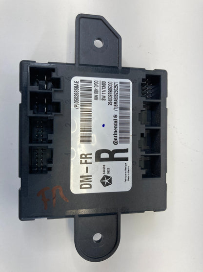08-16 Chrysler Town & Country Front Passenger Door Control Module 05026860AE OEM