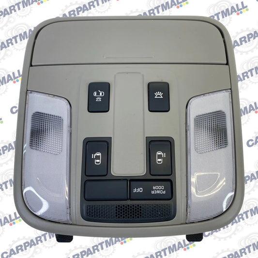 2015-2018 KIA SEDONA ROOF OVERHEAD CONSOLE DOME MAP LIGHT W/ SLIDING DOOR SWITCH