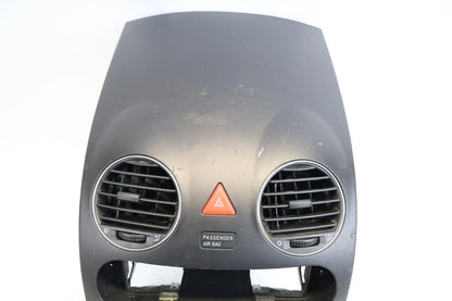 2006-2010 VOLSKWAGEN BEETLE DASH PANEL RADIO BEZEL AIR VENTS CHROME 1C0-858-071