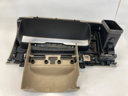 07-10 LINCOLN MKX DASH CLUSTER BEZEL W/ STEERING COLUMN COVER TRIM 7T43-3530-AC