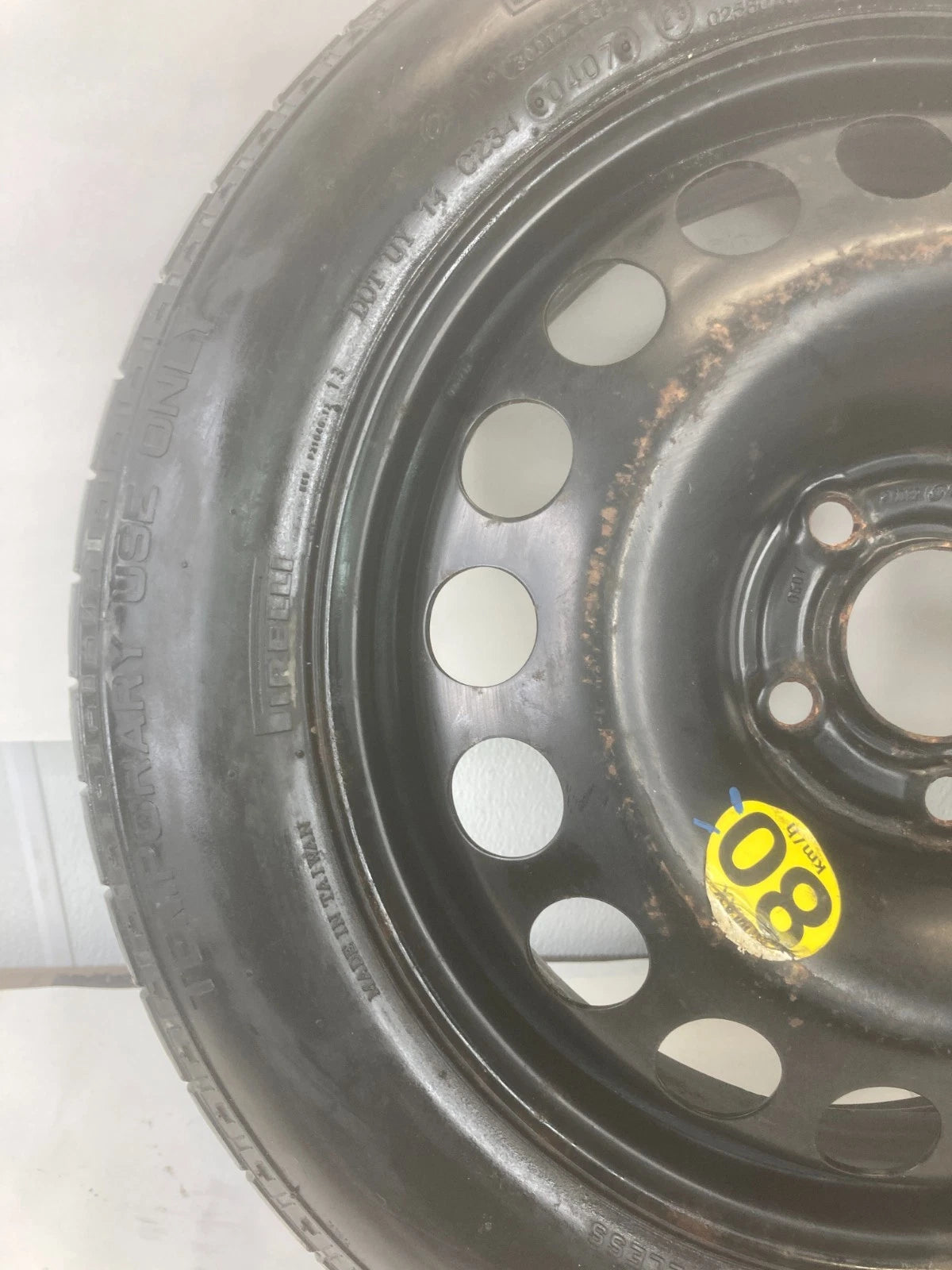2003-2011 SAAB 9-3 EMERGENCY SPARE TIRE WHEEL RIM DONUT T125/85 R16 99M