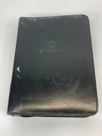 2004 04 ACURA MDX OWNERS MANUAL CONSUMER INFO WARRANTY BOOK W/ CASE OEM