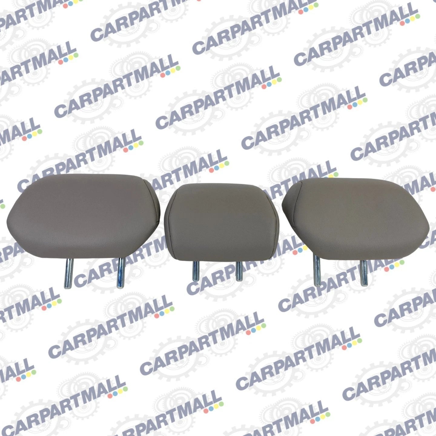 2013 2014 2015 Honda Civic Coupe Set of 3 Headrest Assembly Rear w/Leather Beige