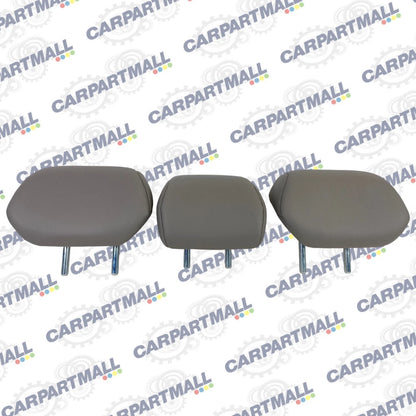 2013 2014 2015 Honda Civic Coupe Set of 3 Headrest Assembly Rear w/Leather Beige