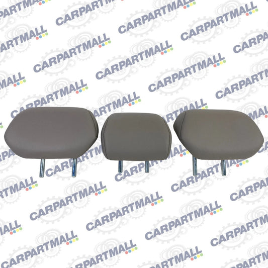 2013 2014 2015 Honda Civic Coupe Set of 3 Headrest Assembly Rear w/Leather Beige