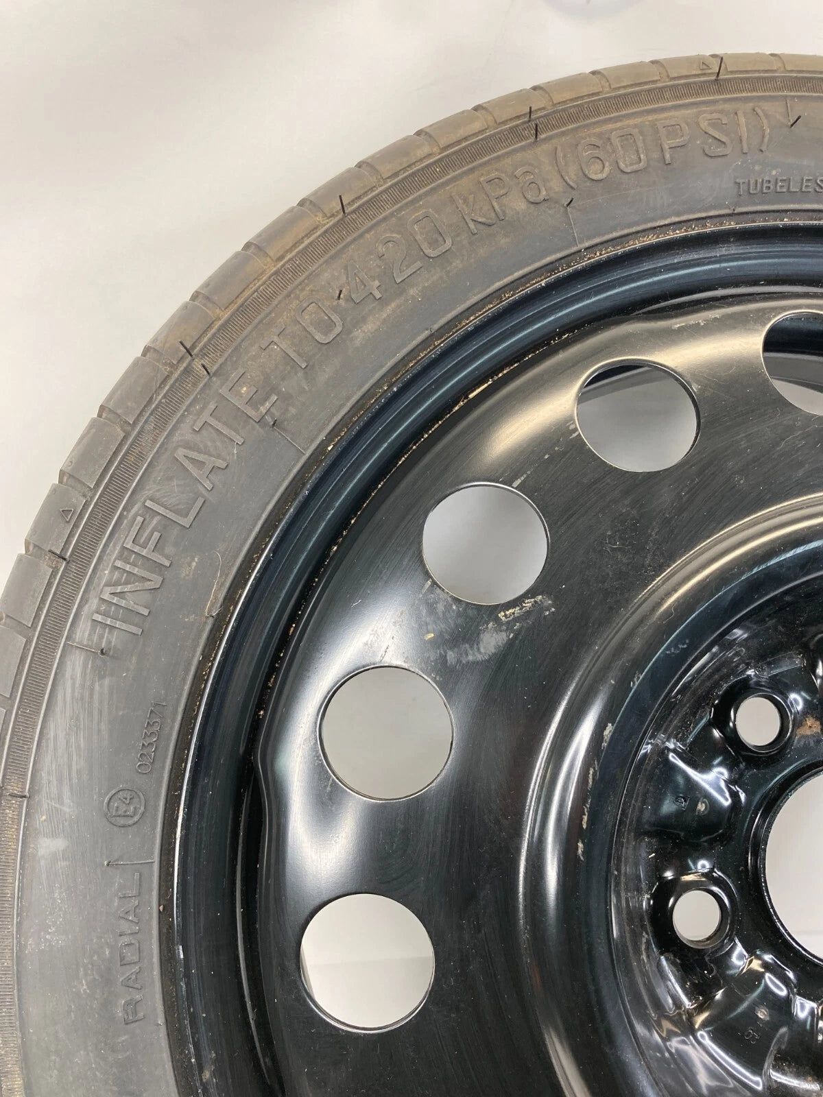 2010-2017 GMC TERRAIN CHEVY EQUINOX SPARE TIRE COMPACT DONUT T145/70 R17 106M