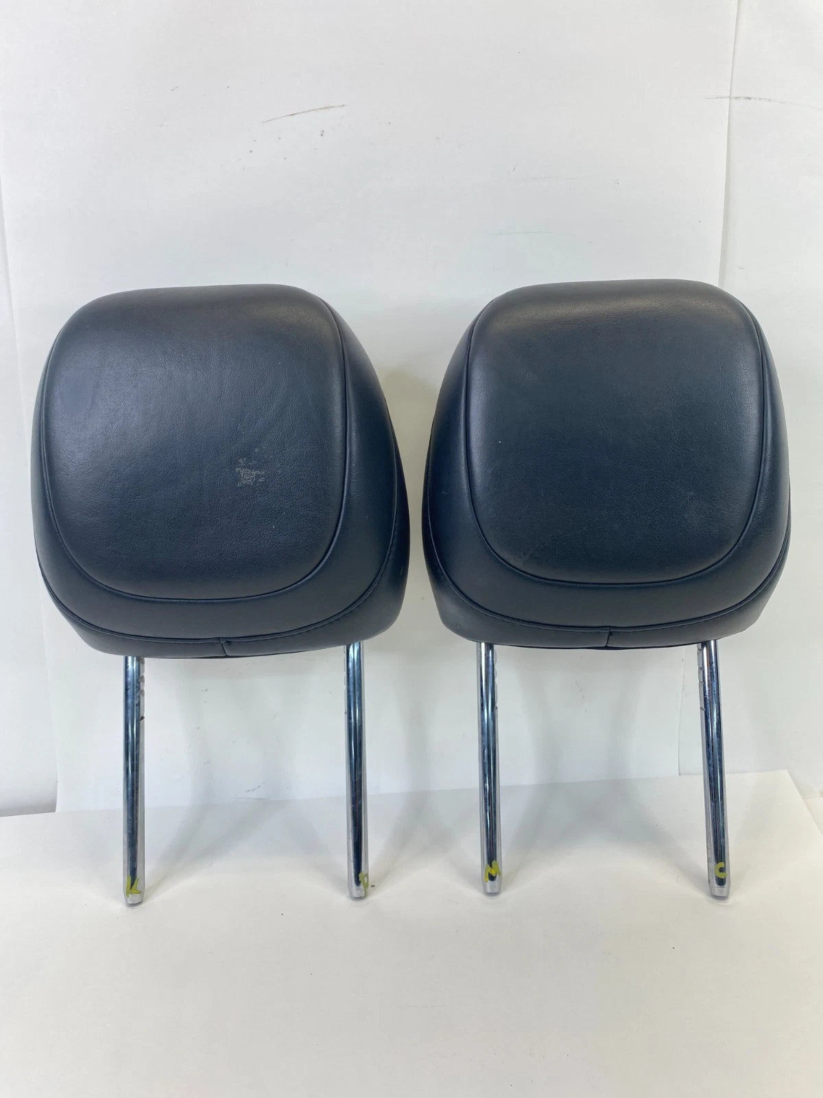 2013-2016 DODGE DART FRONT SEAT HEADREST HEAD REST SET 2 RH LH LEATHER BLACK