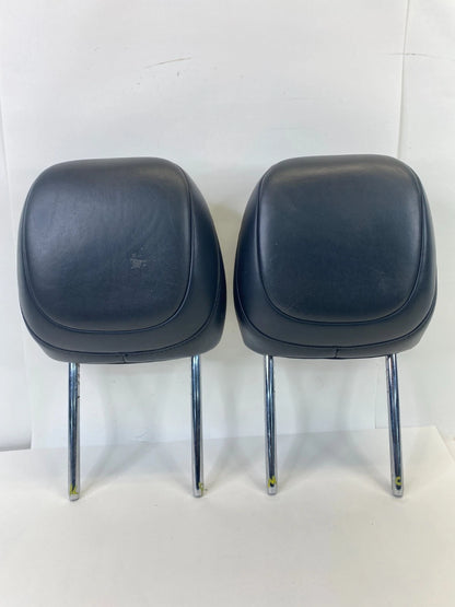 2013-2016 DODGE DART FRONT SEAT HEADREST HEAD REST SET 2 RH LH LEATHER BLACK