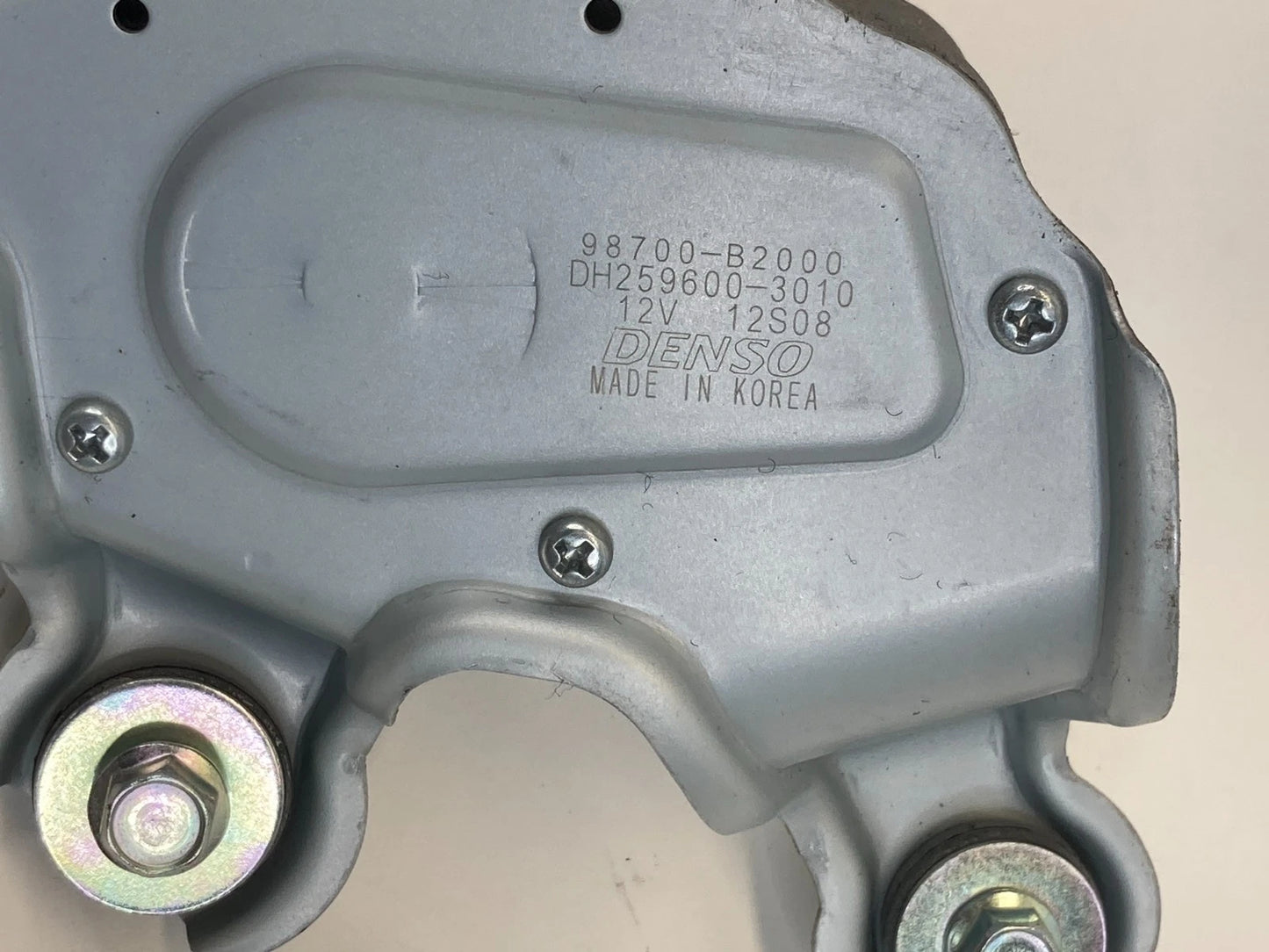 2014-2025 KIA SOUL REAR WINDSHIELD WIPER MOTOR ASSEMBLY 98700-B2000 OEM