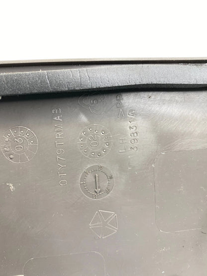 2004-2006 CHRYSLER PASIFICA FRONT LEFT SIDE DASH END CAP TRIM COVER 0TY79TRMAB