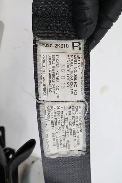 2012 2013 KIA SOUL FRONT LEFT DRIVER SIDE SEAT BELT RETRACTOR 88810-2K610