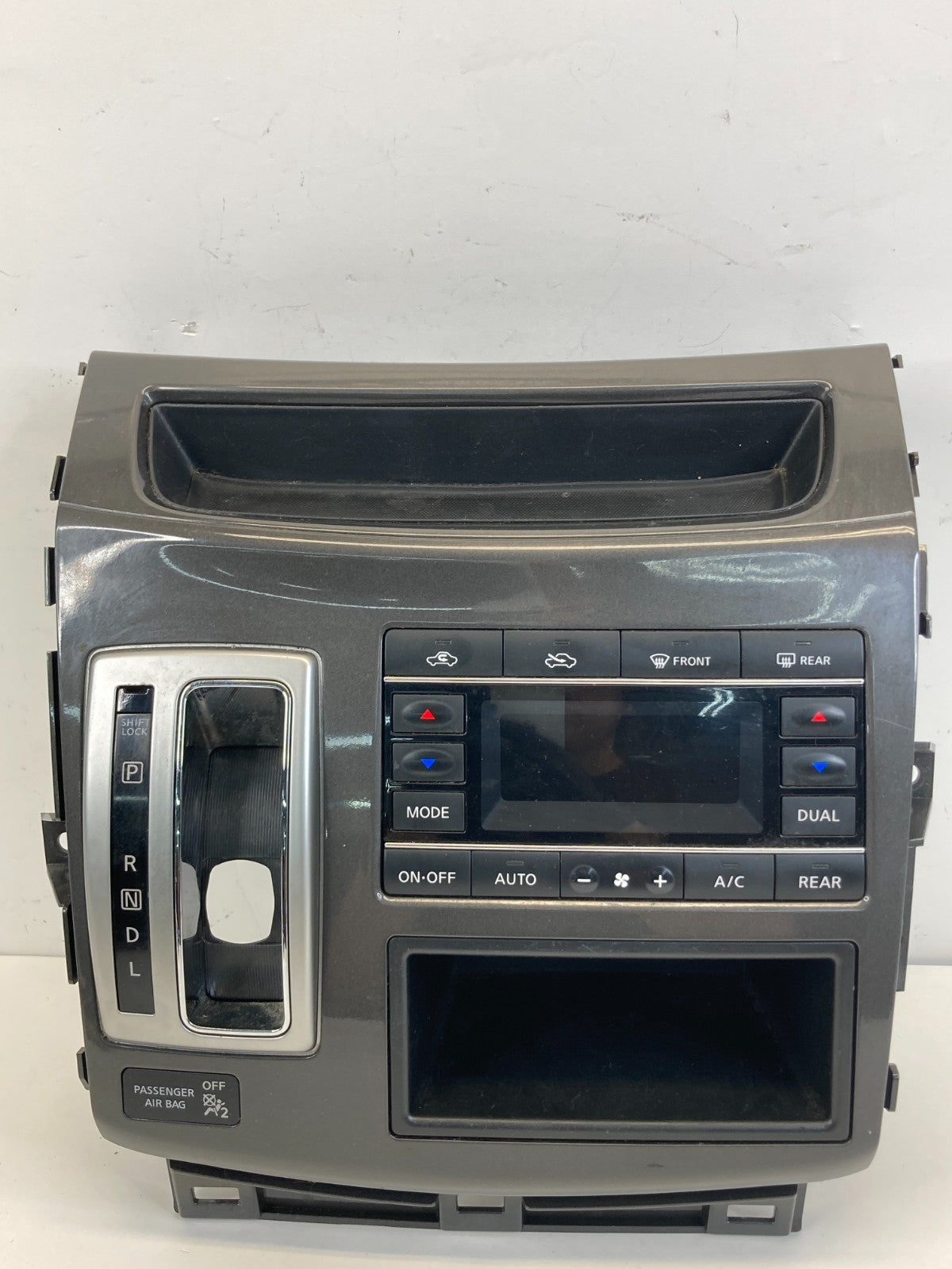 2011-2017 Nissan Quest HVAC Heater Temp Switch Climate Control w/ Shifter Bezel