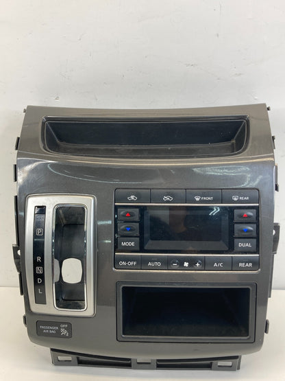 2011-2017 Nissan Quest HVAC Heater Temp Switch Climate Control w/ Shifter Bezel