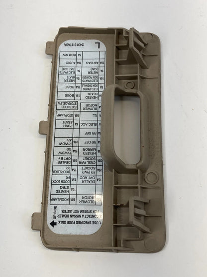 2013-2015 NISSAN ALTIMA DASH LEFT FUSE RELAY BOX DOOR LID TRIM COVER 68964-3TA0A