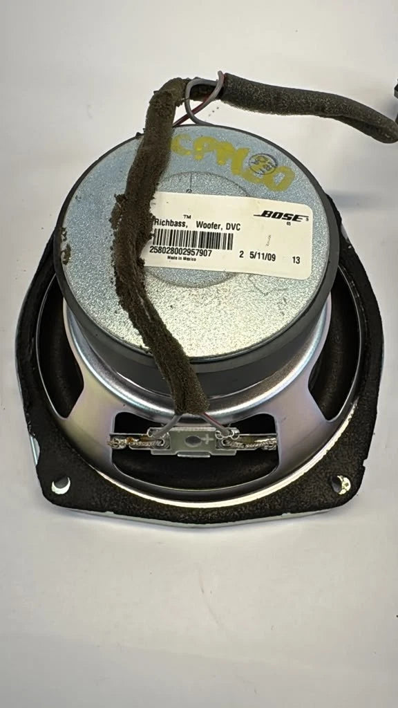 2007-2011 AUDI A6 S6 FRONT LEFT DOOR RICHBASS WOOFER DVC SPEAKER BOSE 25802800