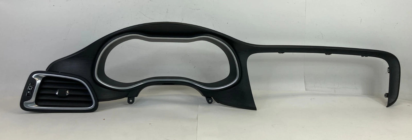 2015-2017 CHRYSLER 200 DASH SPEEDOMETER CLUSTER BEZEL AIR VENT 1UY51TRMAA OEM