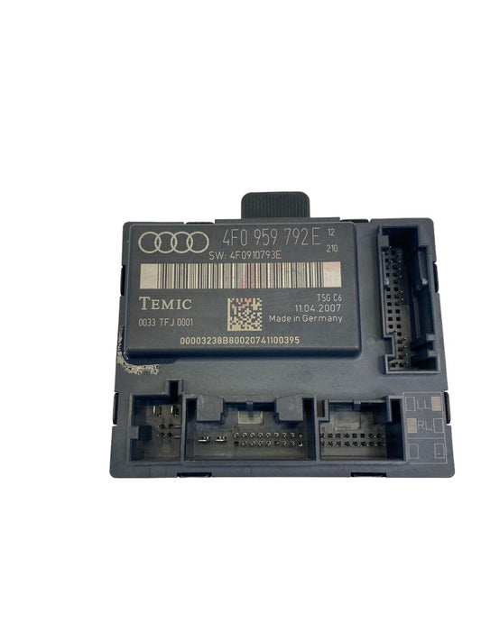 06-08 Audi A6 Quattro Front Right Passenger Side Door Control Module 4F0959792E