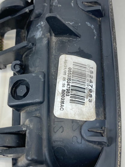 02-09 Chevrolet Trailblazer Rear Right Side Exterior Outer Door Handle 15247983