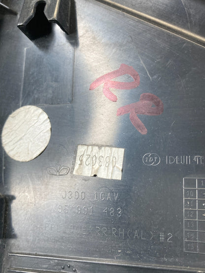 11-16 Chevrolet Cruze Rear Right Quarter Panel Applique Trim Cover 95991483 OEM