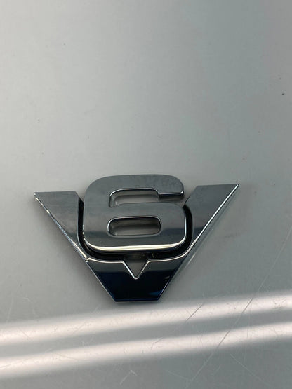 2008-2012 FORD ESCAPE FRONT SIDE V6 EMBLEM BADGE LOGO SYMBOL OEM