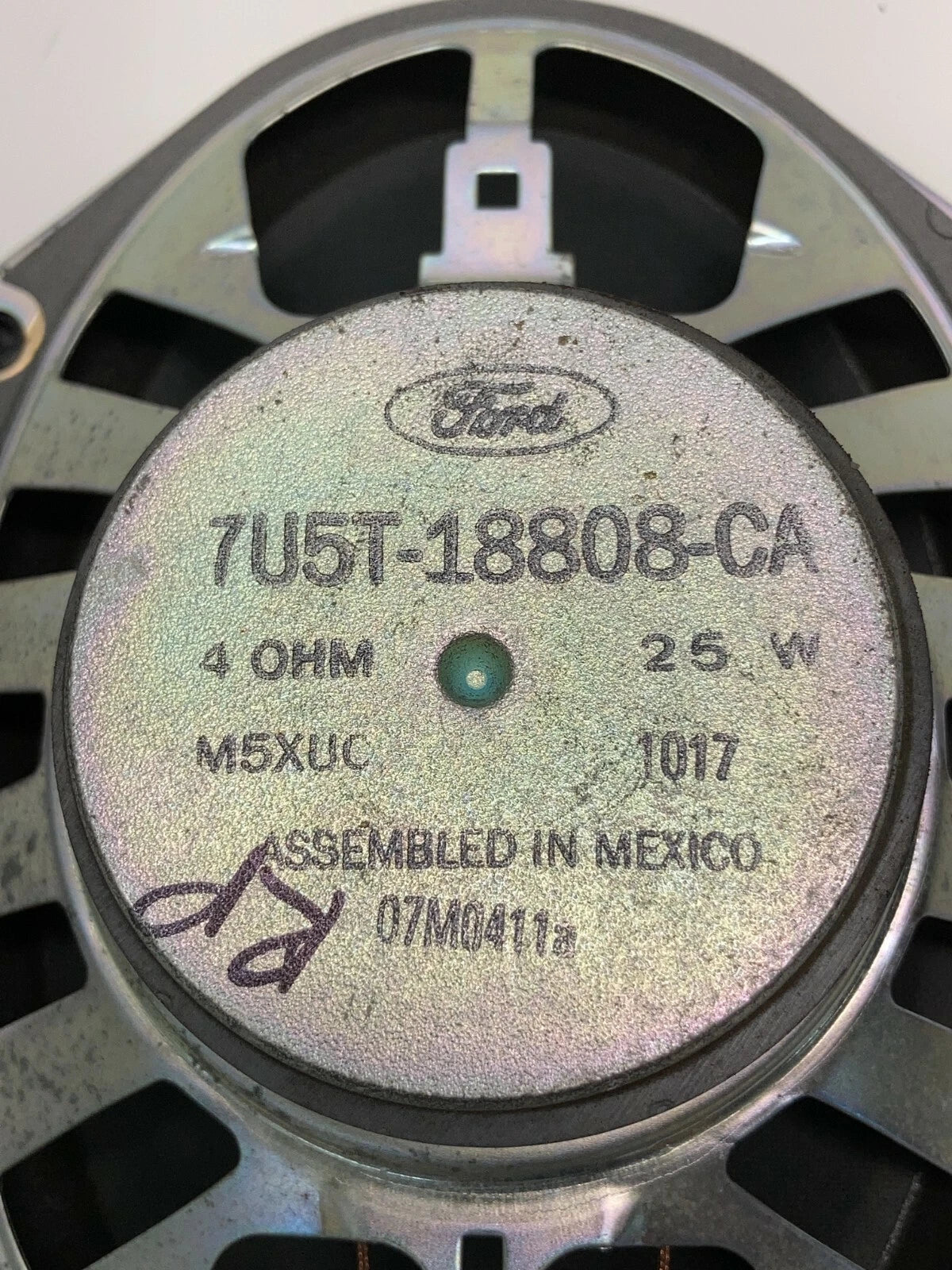2007 2008 FORD EDGE REAR RIGHT SIDE DOOR AUDIO SPEAKER 7U5T-18808-CA OEM