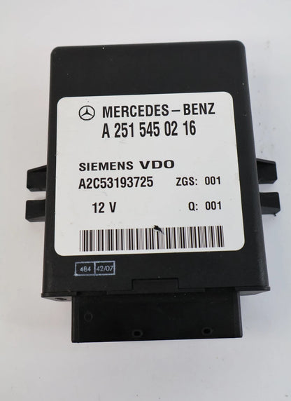 2006-2012 MERCEDES R350 REAR AIR SUSPENSION AIRMATIC CONTROL MODULE 2515450216