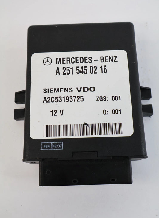 2006-2012 MERCEDES R350 REAR AIR SUSPENSION AIRMATIC CONTROL MODULE 2515450216