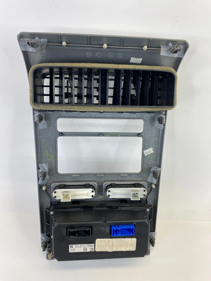 07-10 LINCOLN MKX DASH CLIMATE CONTROL HEAT SEAT RADIO BEZEL TRIM 8A13-18C612-BD