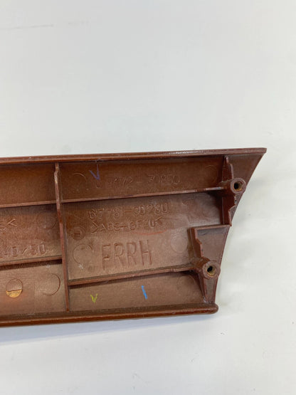 98-05 LEXUS GS300 FRONT RIGHT SIDE DOOR PANEL WOOD TRIM MOLDING 67781-30240 OEM