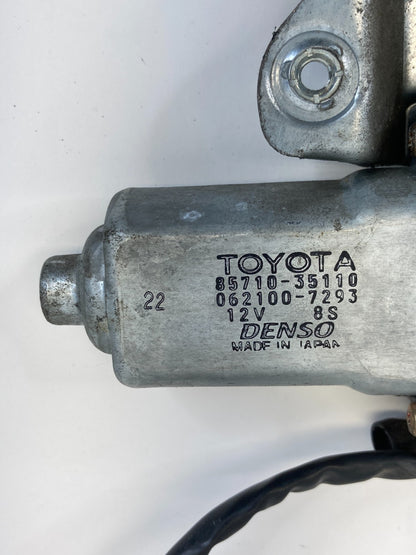 1996-2002 Toyota 4Runner Rear Right Side Door Power Window Motor W/ Regulator