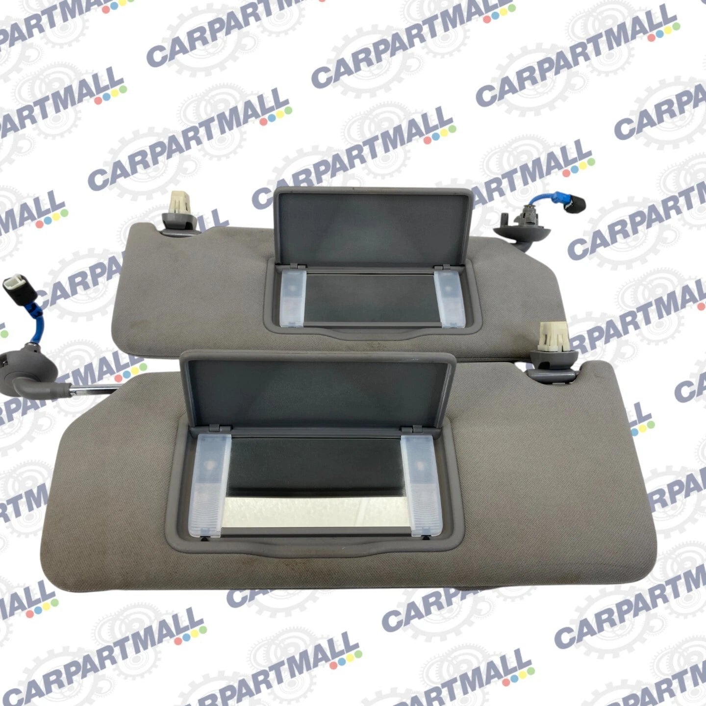 2008-2012 HONDA ACCORD DRIVER & PASSENGER LEFT & RIGHT SUN VISOR SUNVISOR SET