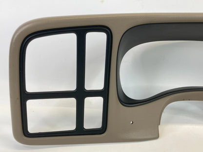 03-06 TAHOE YUKON SILVERADO DASH INSTRUMENT RADIO CLUSTER TRIM BEZEL 15178708