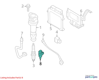 2010-2016 KIA SOUL 2.0L L4 AT ENGINE CAMSHAFT POSITION SENSOR 39350-23910 OEM
