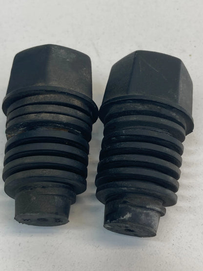 2006-2011 CADILLAC DTS FRONT HOOD RUBBER CUSHION BUFFER STOPPER BUMPER PAIR