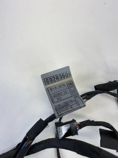 2006 2007 BMW 530I REAR LEFT SIDE DOOR WIRING WIRE HARNESS CABLE 6928360 OEM