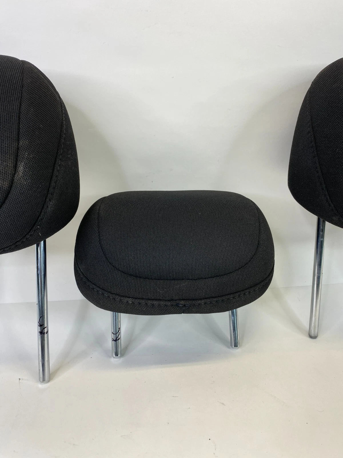 2013-2016 DODGE DART REAR SEAT HEADREST HEAD REST SET OF 3