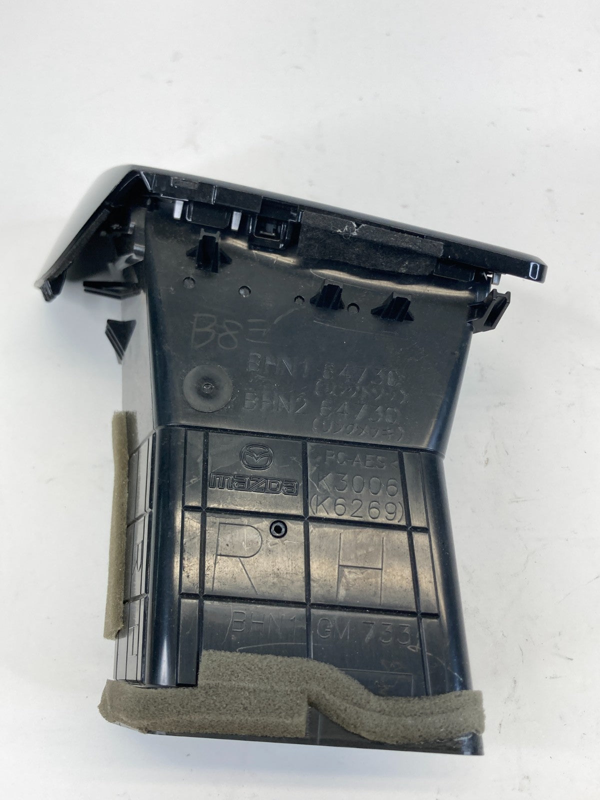 2014-2018 Mazda 3 Mazda3 Dash Outer Right Passenger Air Vent Outlet Duct OEM