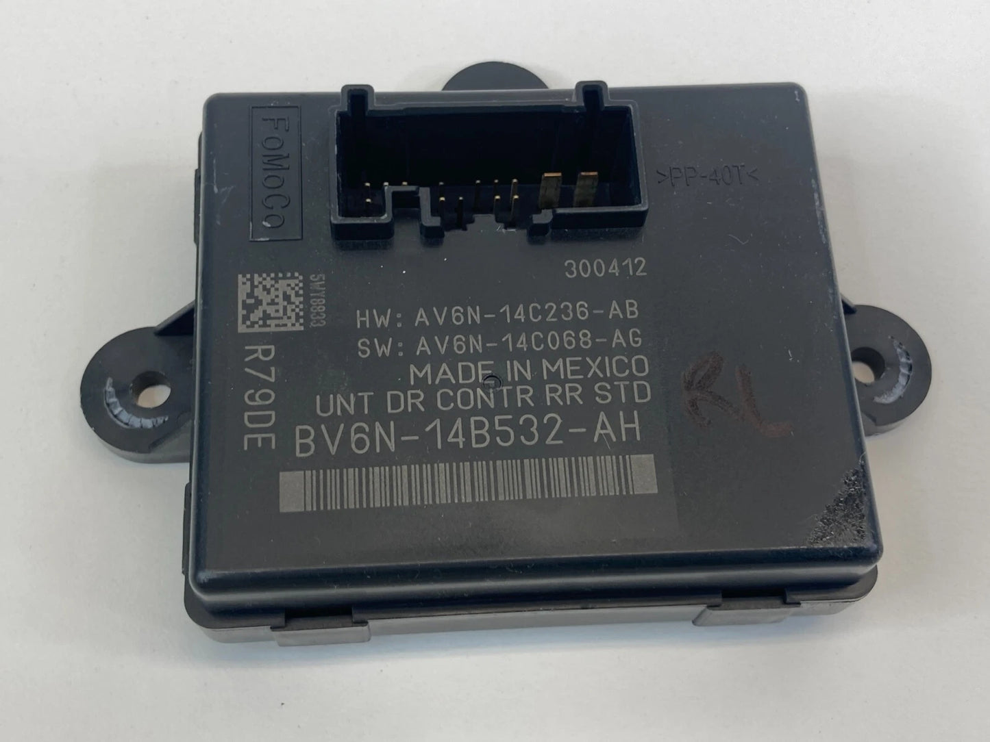 2012-2014 FORD FOCUS REAR LEFT SIDE DOOR CONTROL MODULE UNIT BV6N-14B532-AH OEM