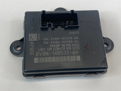 2012-2014 FORD FOCUS REAR LEFT SIDE DOOR CONTROL MODULE UNIT BV6N-14B532-AH OEM